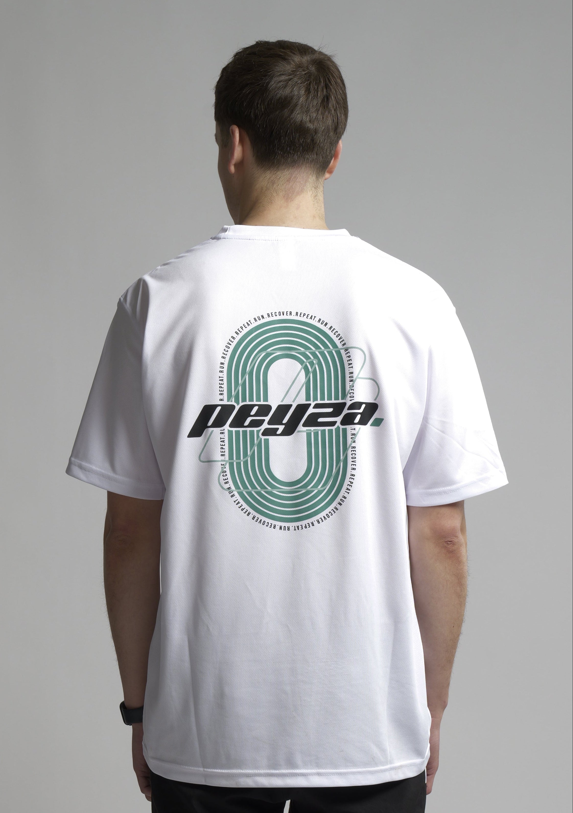 track tee - white