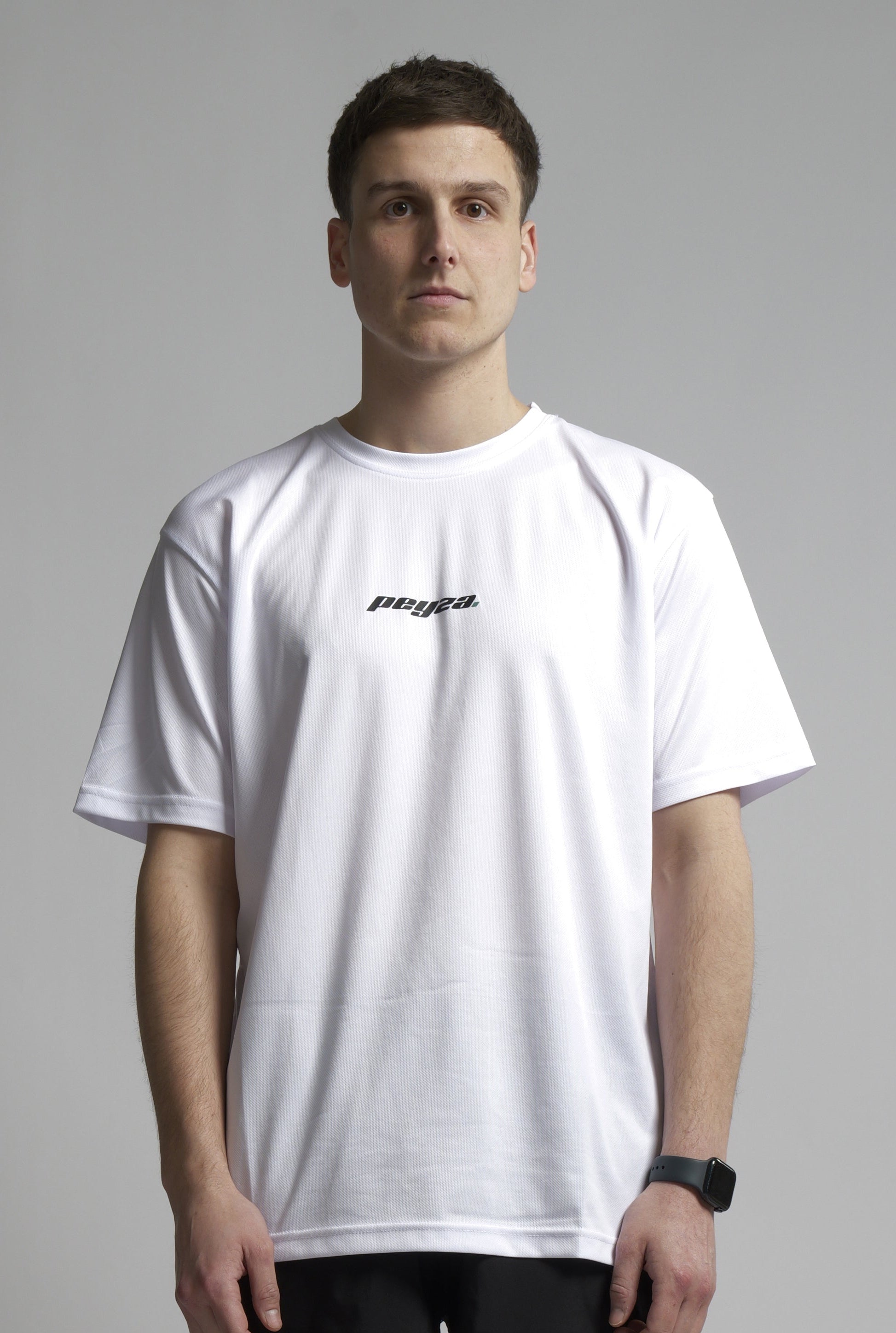 track tee - white